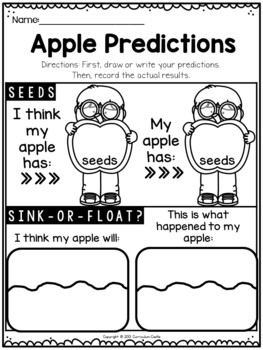 Apple Theme Print & Digital Activities BUNDLE - Image 3