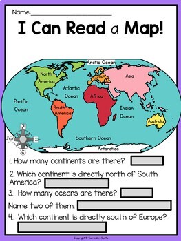 Map Skills Digital Activities for Google Slides™ - Image 4