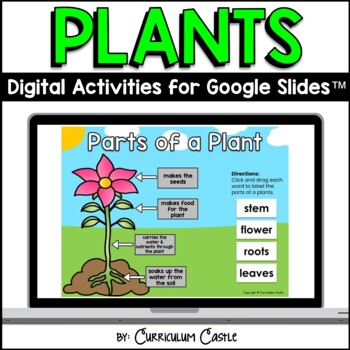 Plants Digital Activities for Google Slides™