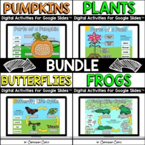 Life Cycles Digital Activities for Google Slides™ BUNDLE