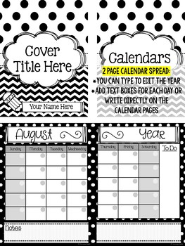 EDITABLE Teacher Binder and Back to School Survival Planner! - Image 2