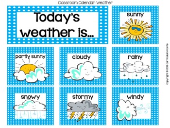 Classroom Calendar {Polka Dot Theme} - Image 4
