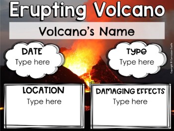 Volcanoes: Digital Activities for Google Slides™ - Image 4