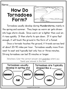 Natural Disasters MEGA BUNDLE {Earthquake, Hurricane, Tornado & Volcano} - Image 3
