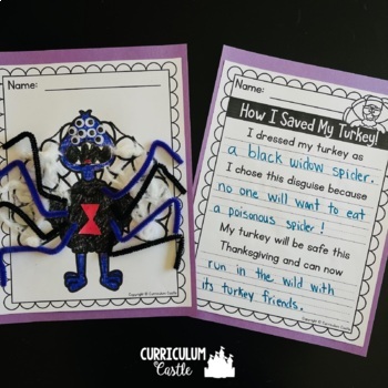 Turkey Day Thanksgiving Activities for 1st & 2nd Grade - Image 3