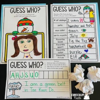 Winter Holiday Activities for 1st & 2nd Grade - Image 2
