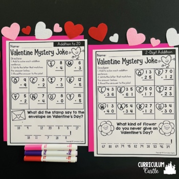 Valentine's Day Activities for 1st & 2nd Grade - Image 3