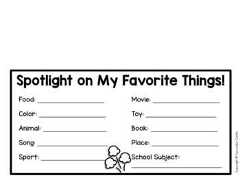 All About Me Book {Hollywood Movie Theme Writing Craftivity} - Image 4