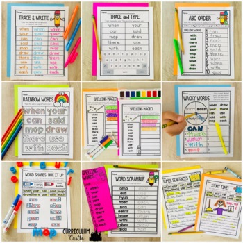 Editable Spelling Activities for ANY Spelling Word List - Image 4