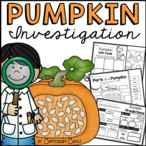 Pumpkin Investigation Unit: All About Pumpkins and Life Cycle