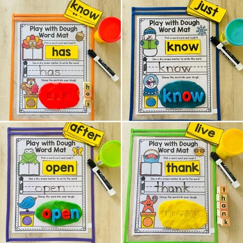 Word Work Seasonal and Holiday Word Mats - Image 3