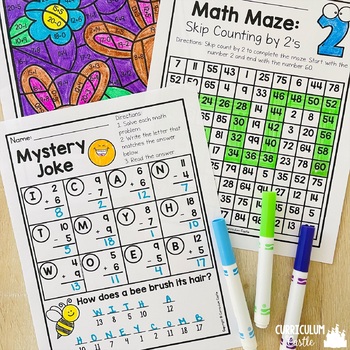 Early Finisher Seasonal Activities for 1st & 2nd Grade BUNDLE - Image 9