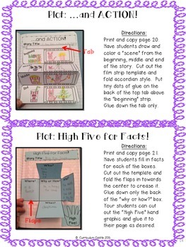 Interactive Reading Notebook: Reading Response Journal for 1st & 2nd Grade! - Image 3