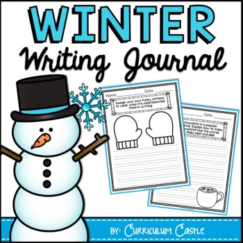 Winter Writing Journal {K-2} NO PREP