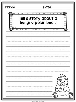 Winter Writing Journal {K-2} NO PREP - Image 4
