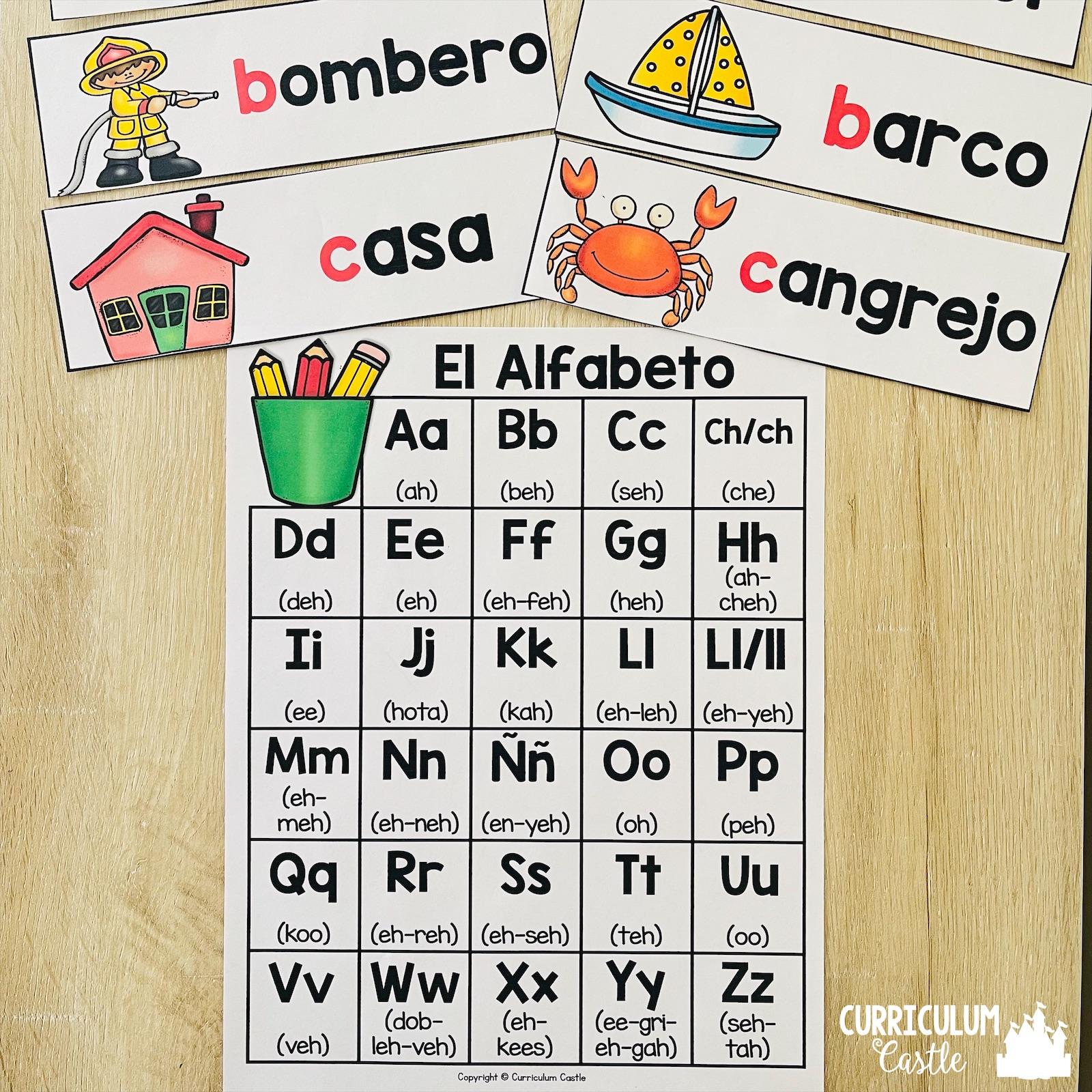 Spanish MEGA Bundle: Alphabet, Numbers, Colors & Calendar - Image 2