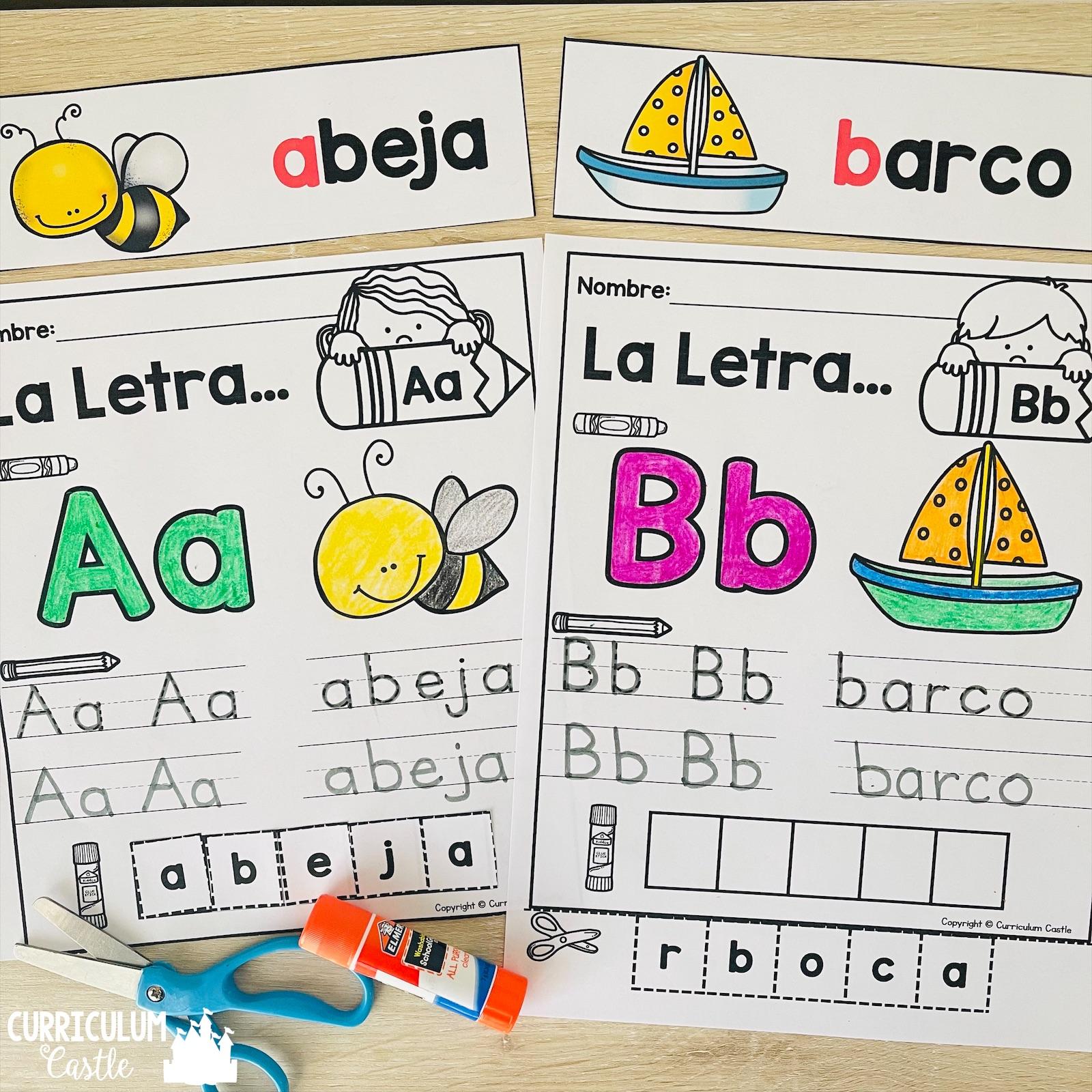 Spanish MEGA Bundle: Alphabet, Numbers, Colors & Calendar - Image 3