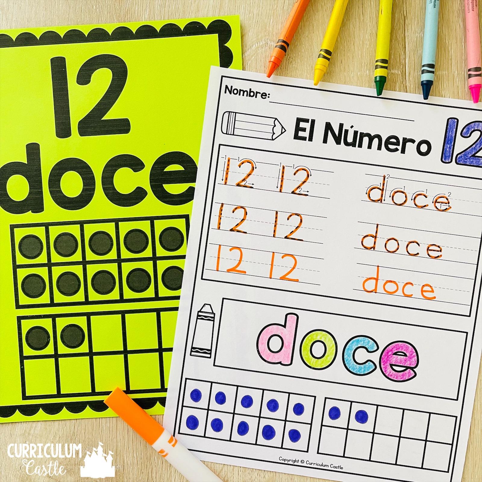 Spanish MEGA Bundle: Alphabet, Numbers, Colors & Calendar - Image 5