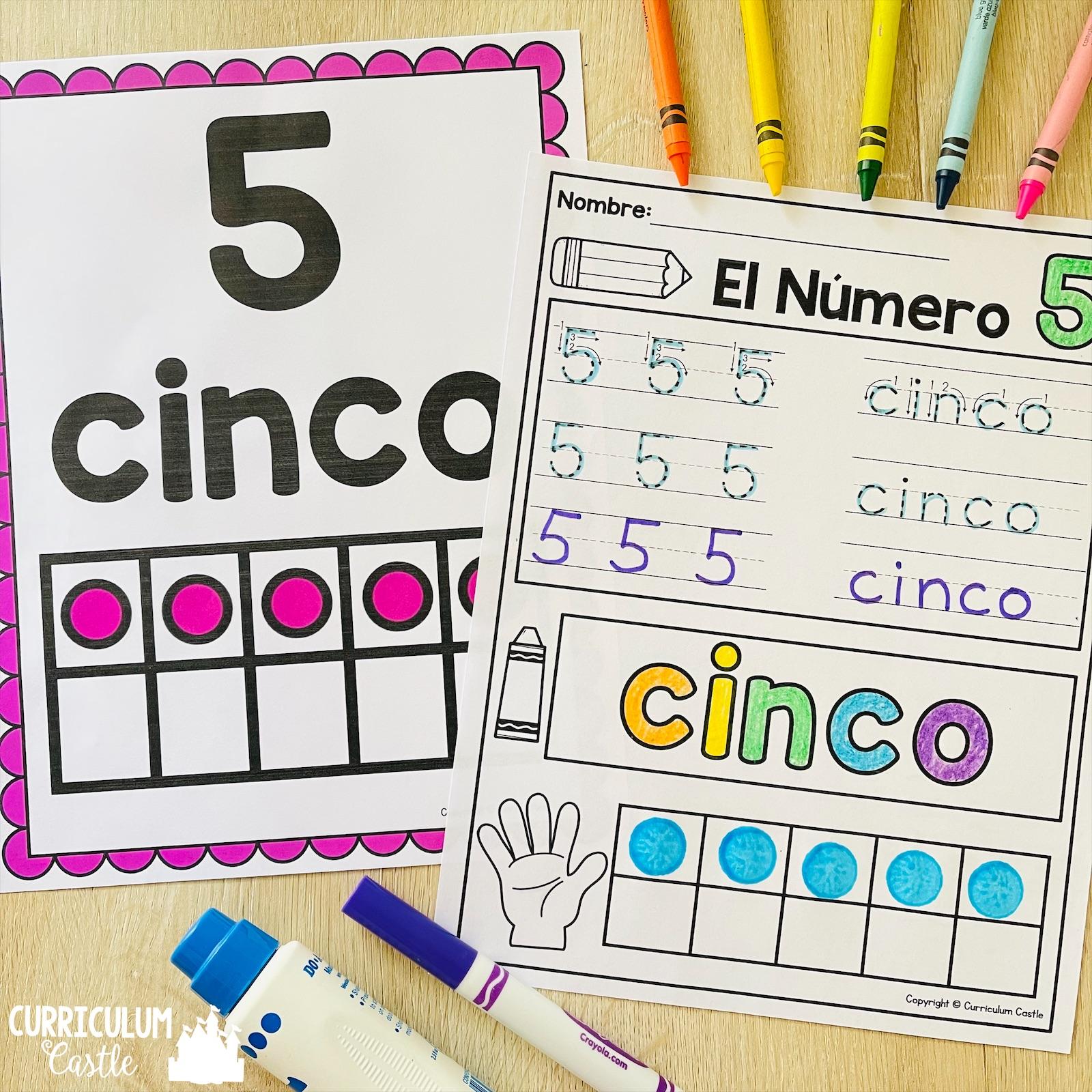Spanish Alphabet & Numbers BUNDLE - Image 6