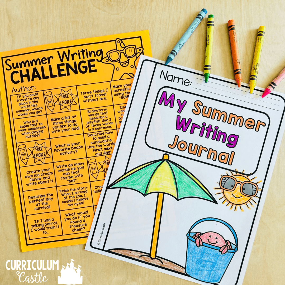 summer writing journal