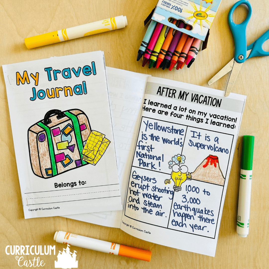 Travel Journal: Student Vacation Writing Activity - Image 4