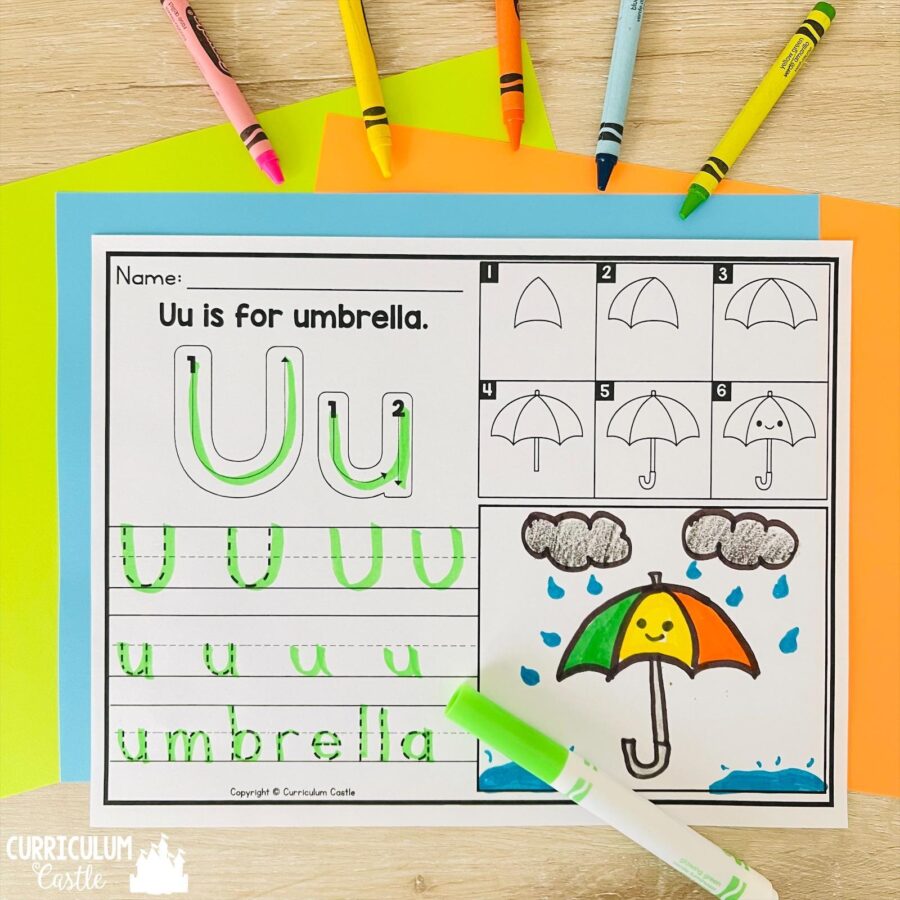 umbrella drawing