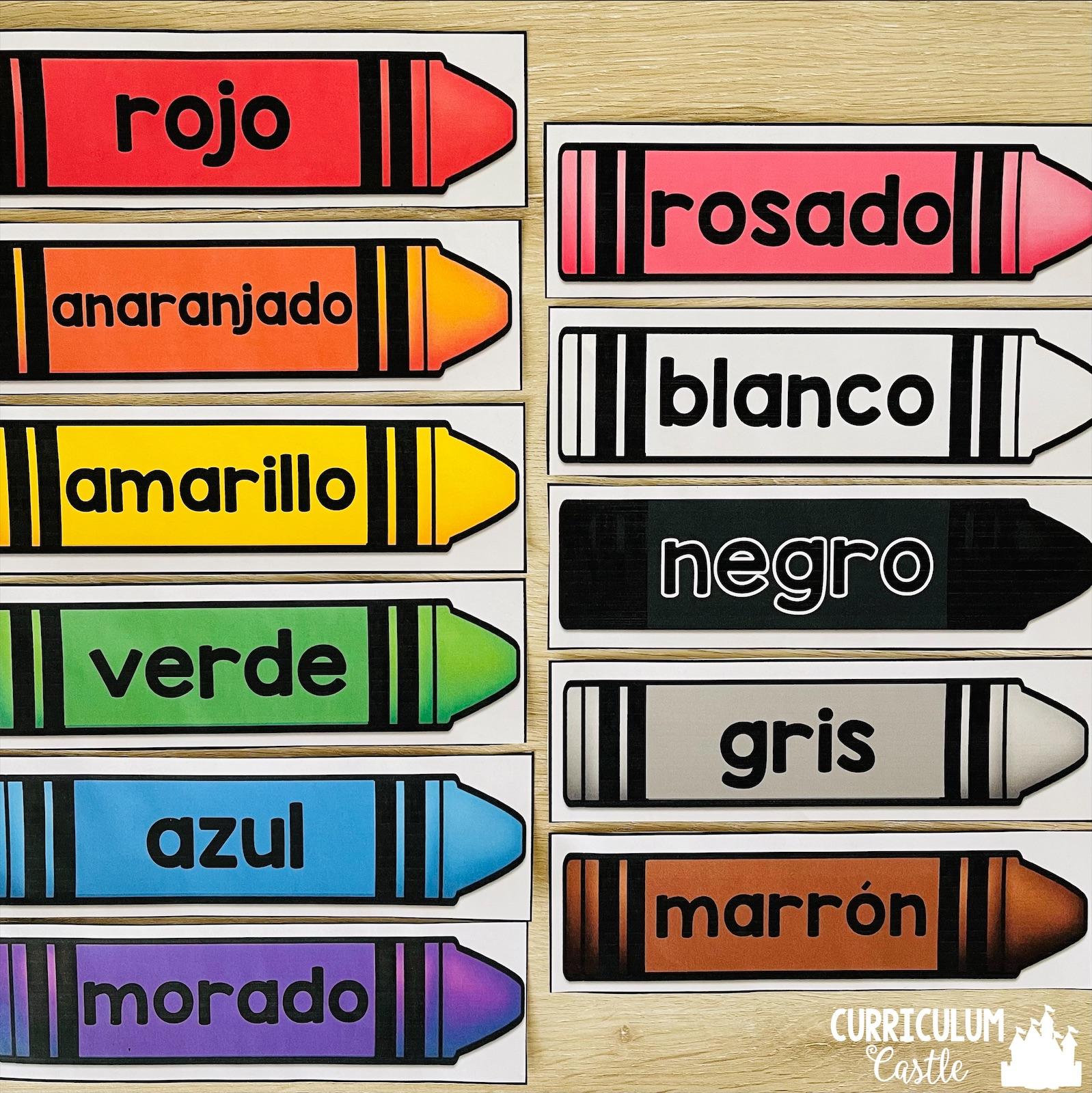 Spanish MEGA Bundle: Alphabet, Numbers, Colors & Calendar - Image 7
