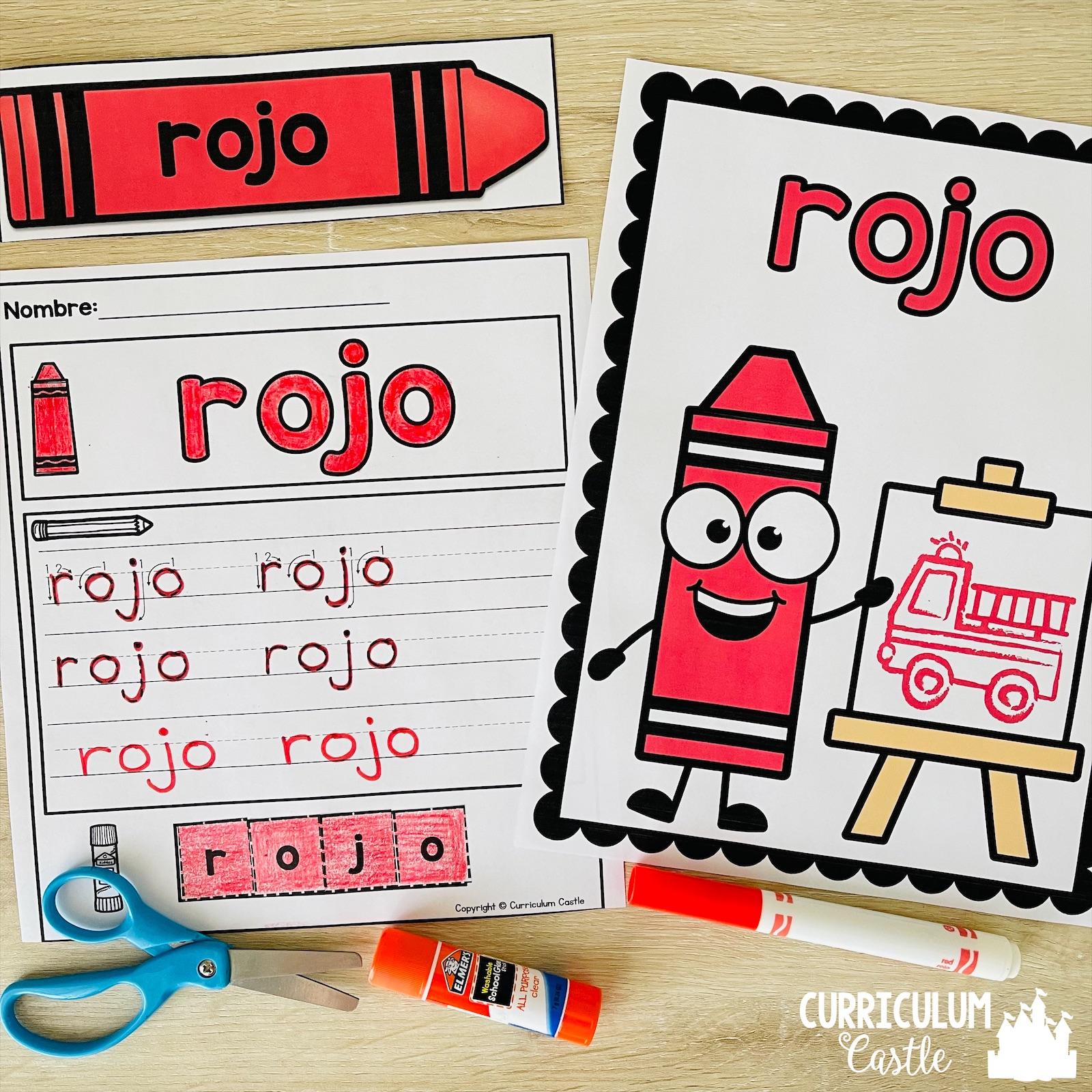 Spanish MEGA Bundle: Alphabet, Numbers, Colors & Calendar - Image 6
