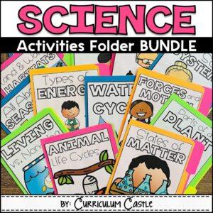 LIFE, EARTH & PHYSICAL SCIENCE Activities Folder MEGA BUNDLE