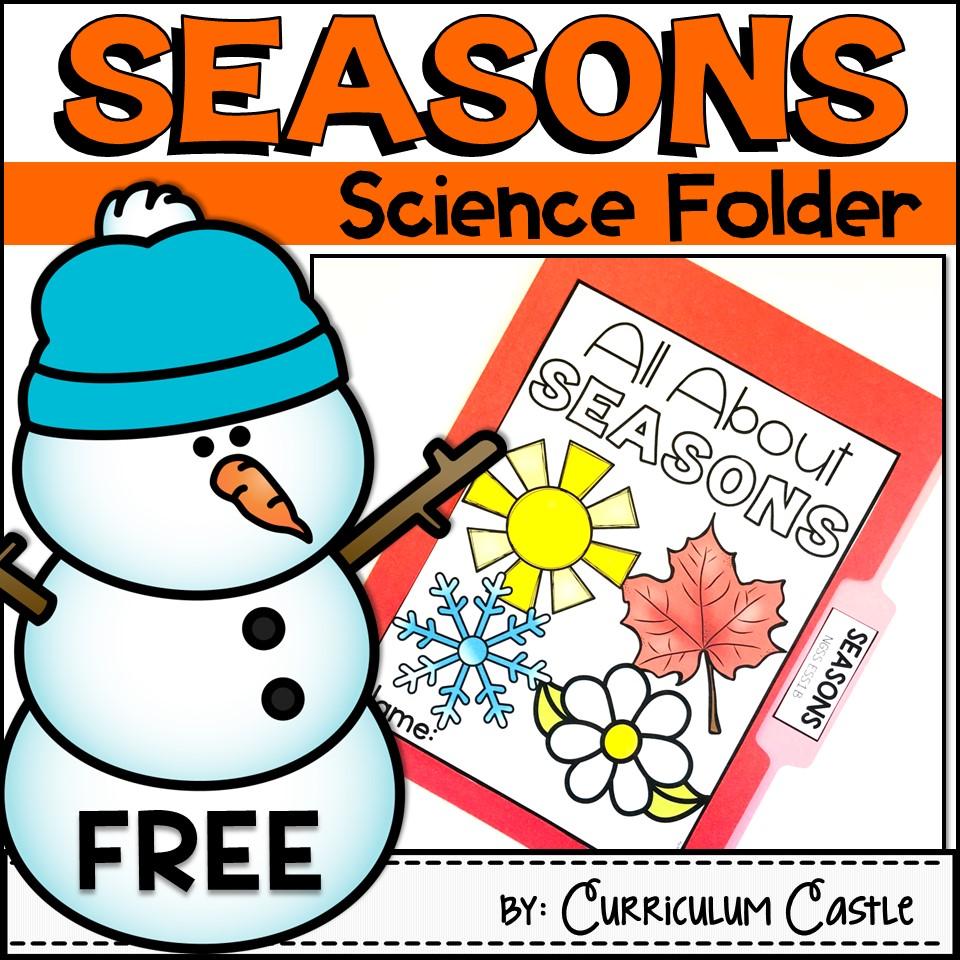 Seasons Science Activities Folder