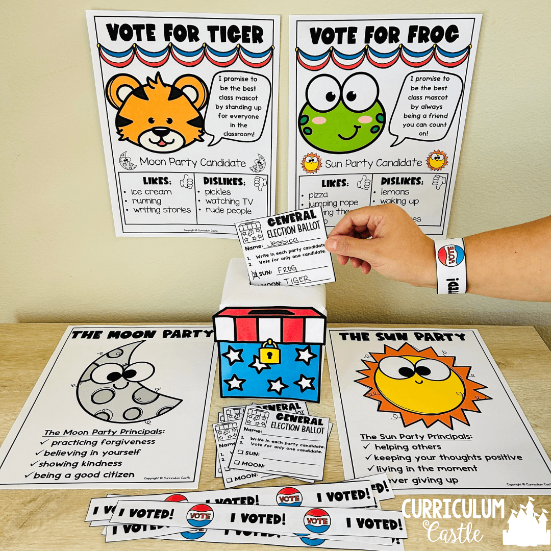 Election Day & Voting Activities {Mock Classroom Election} - Image 2