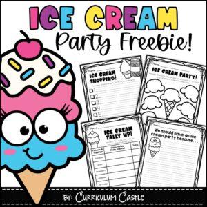 FREE End of the Year Ice Cream Activity