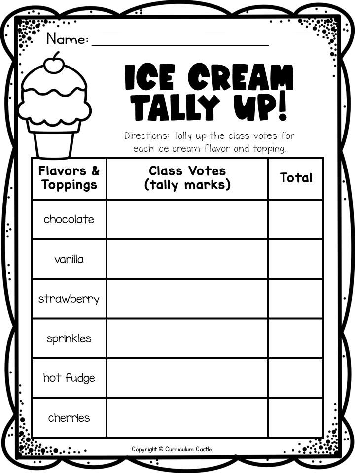 FREE End of the Year Ice Cream Activity - Image 4