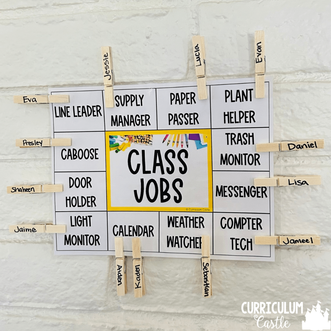 Classroom Jobs: EDITABLE Bulletin Board Display & Clip Chart - Image 4