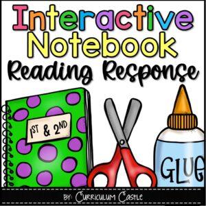 reading response interactive notebook