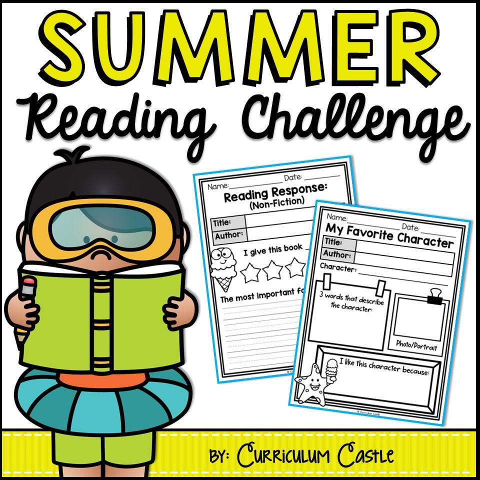 Summer Reading Challenge (Reading Responses & Tracking Logs)