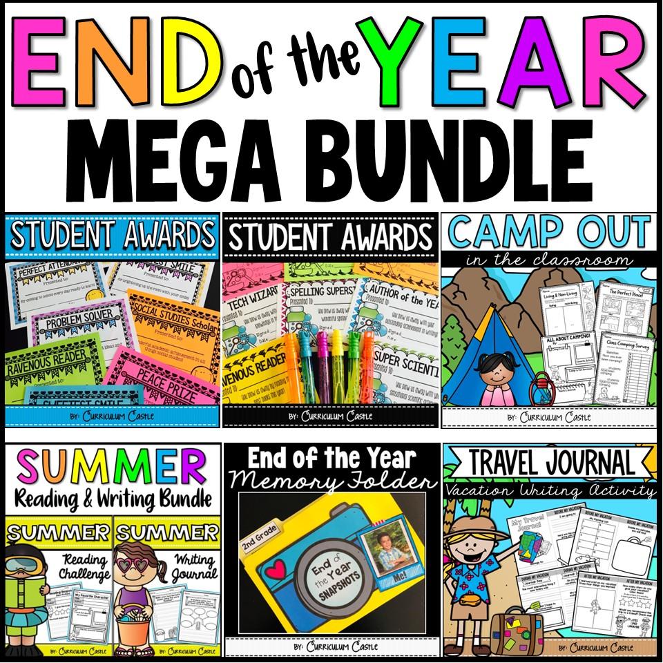End of the Year & Summer Activities MEGA BUNDLE